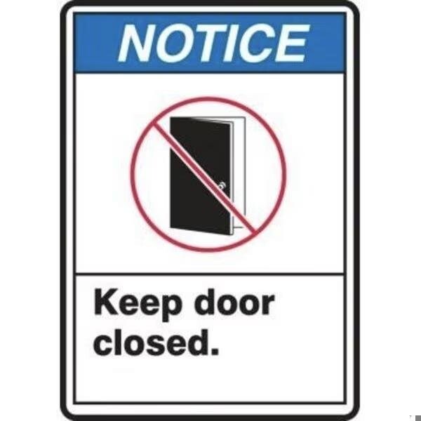 Accuform Adhesive Dura-Poly, 7 in x 10 in, Adhesive MRST512XV - main